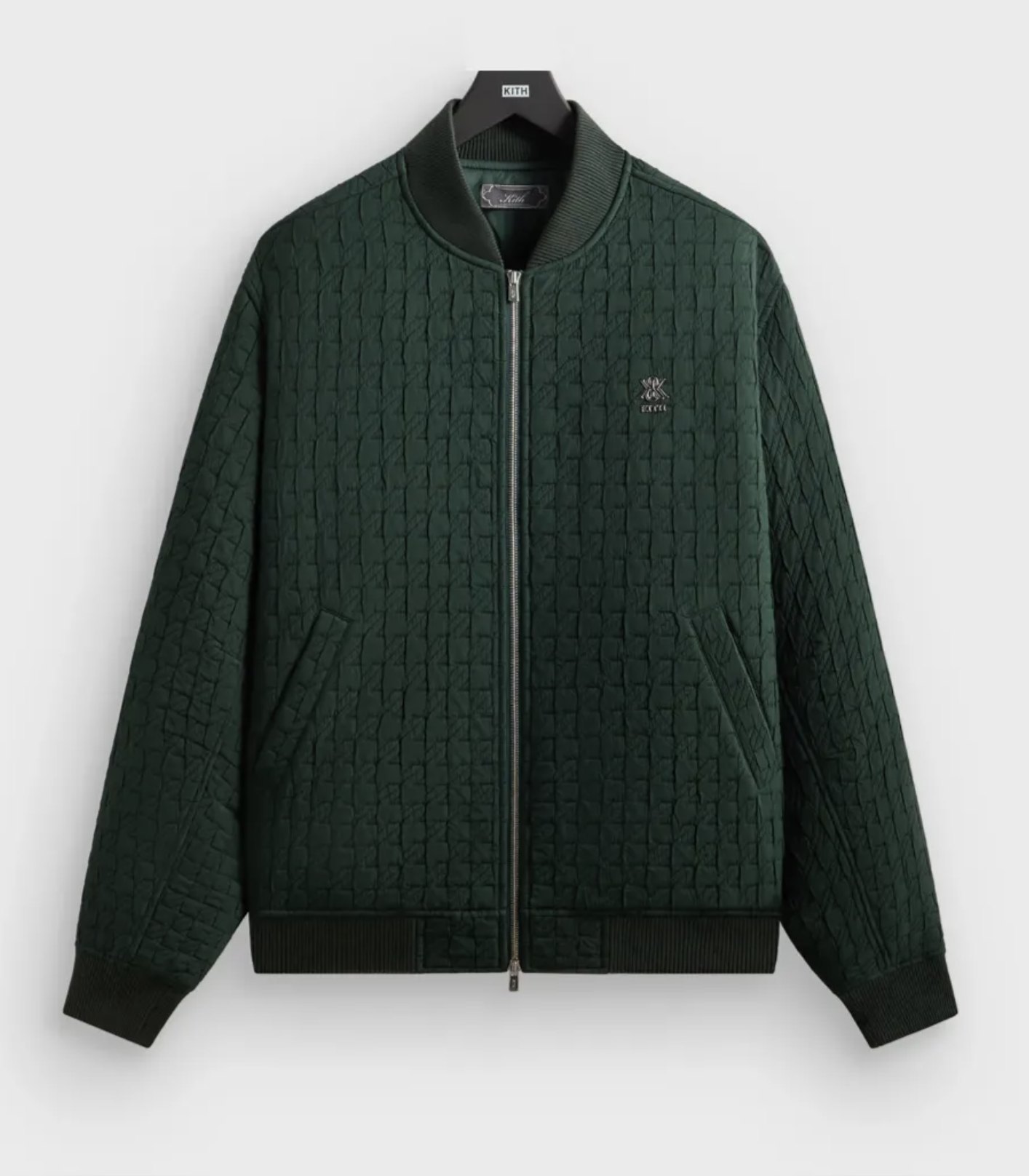 Quilted Monogram Bomber Jacket