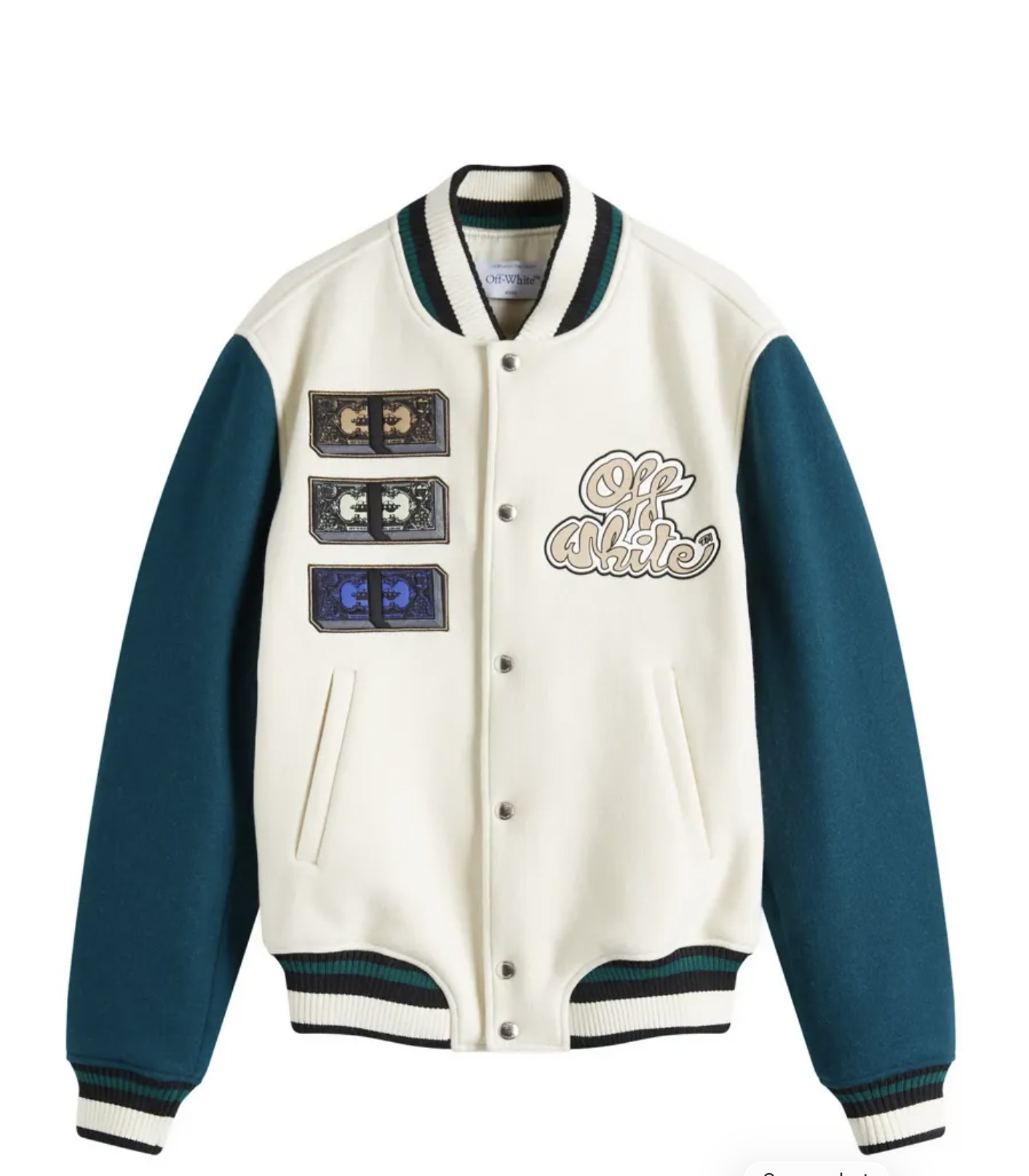 Varsity Wool Bomber Jacket