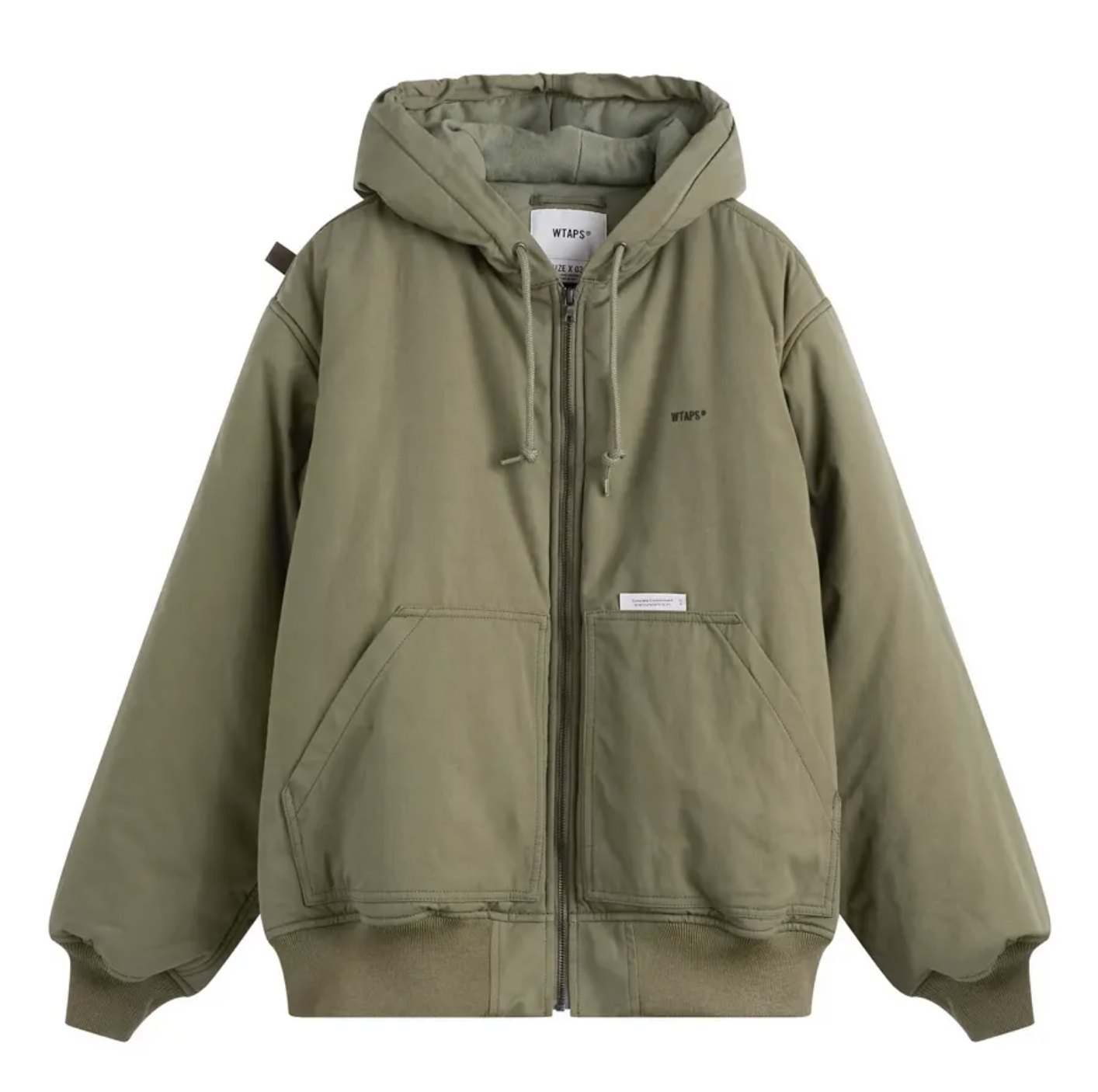 Padded Hooded Work Jacket